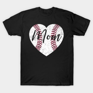 Baseball Mother'S Day Mommy Mom Mama T-Shirt